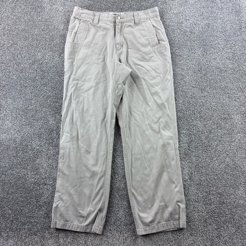 Mountain Khakis Pants Mens 33x32 Tan Cotton Jackson Hole Wyoming Straight Leg